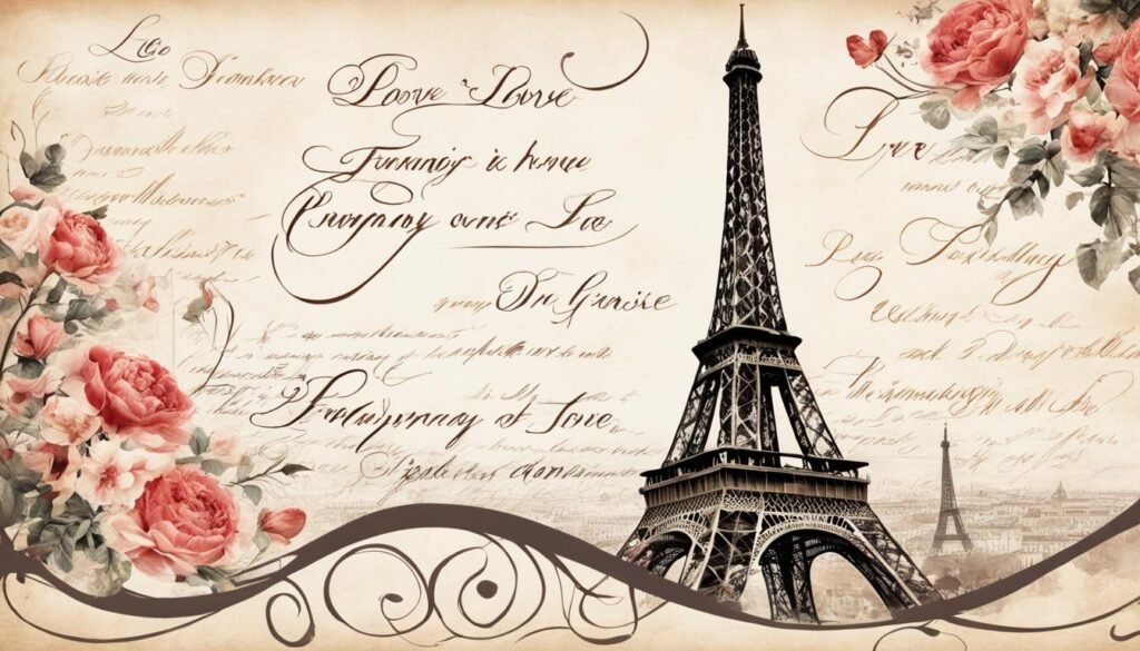 romantic French phrases