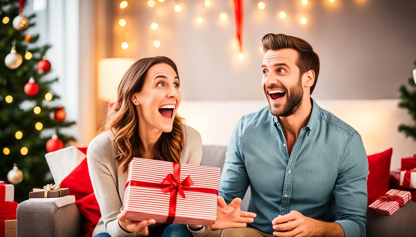 How do you convey "receiving gifts" love in a relationship?