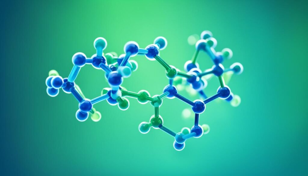 Oxytocin molecule structure